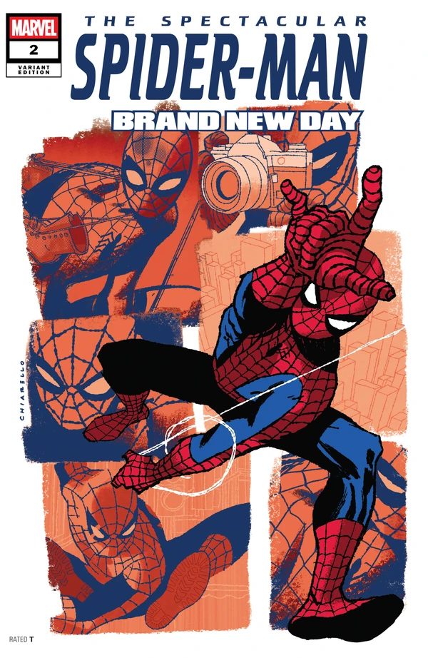 Spectacular Spider-Man: Brand New Day: Mark Chiarello Variant #2 - Cover 2